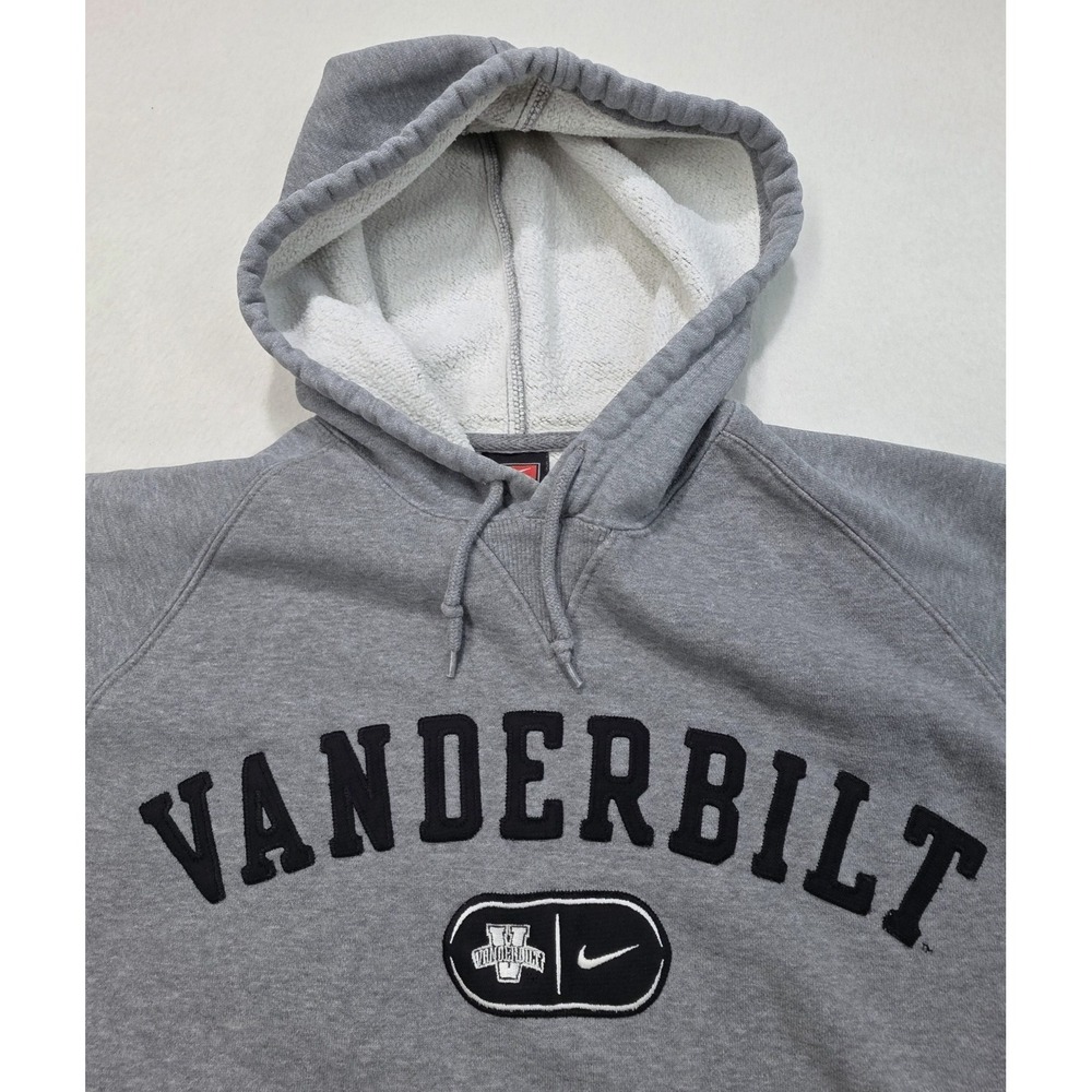 Vanderbilt Commodores Hoodie Mens M Vintage Center Swoosh Pullover Sweatshirt